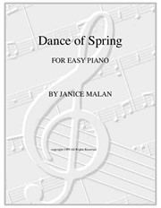 Dance of Spring for piano solo